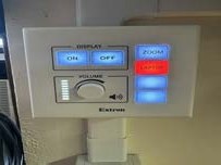 Room 205A: Extron wall control panel